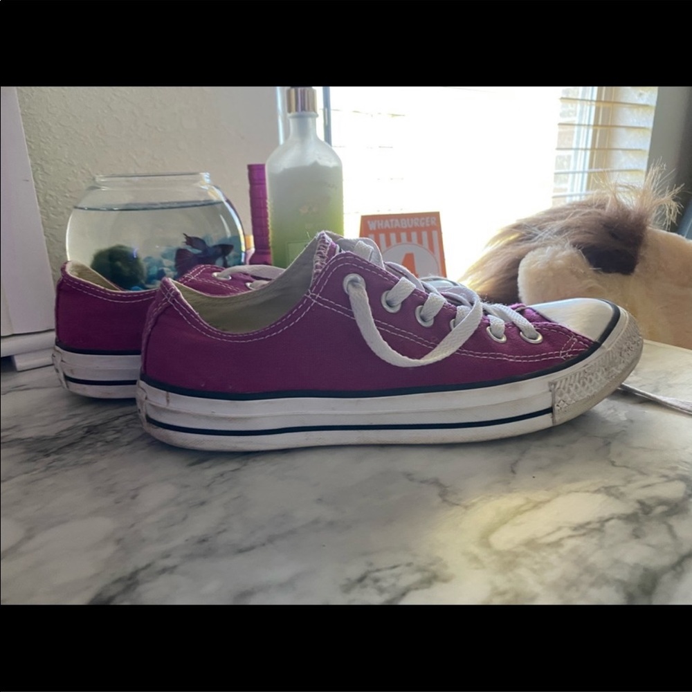 Purple Converse